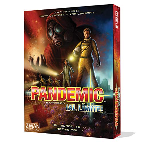 Z-man Games España Pandemic ¡al límite! ZM7111ES Juego de Mesa, Multicolor