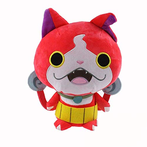 1pc 30cm Youkai reloj de la historieta del gato boxeador Jibanyan gato de peluche de juguete de peluche lindo de los gatos Juguete suave Stuffe muñeca regalos de cumpleaños del bebé niños de juguete P