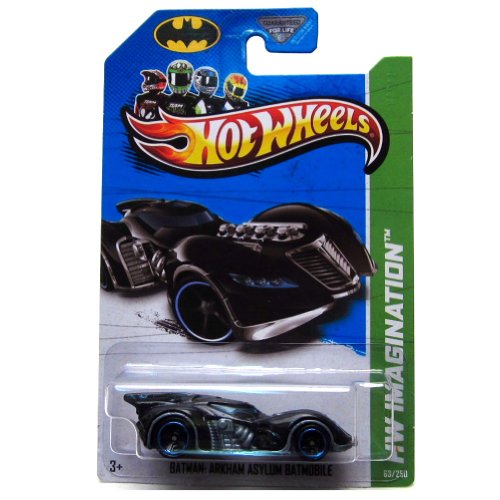 2013 Hot Wheels Hw Imagination - Batman: Arkham Asylum Batmobile