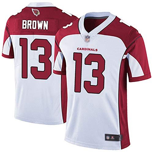 2021 New Temporada North American Football Club13# Warner Jersey Men's Rugby Game Uniform Regalo para fanáticos de fútbol (Rojo + White) -KBC-484 (Color : White, Size : M)