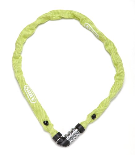 Abus 1200/60 - Cadena antirrobo para bicicletas, 60 cm, Amarillo (web lime)