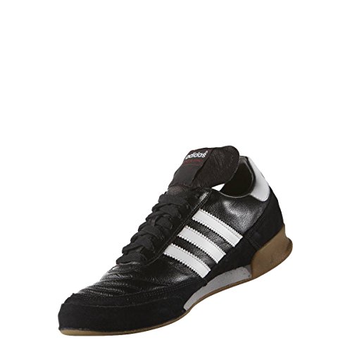 Adidas Mundial Goal, Botas de fútbol Hombre, Negro/Blanco (Core Black/Core White), 42 EU