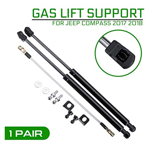 Admite Amortiguadores Amortiguador De Motor De Capó Delantero Para Jeep Compass 2017 2018 Puntales De Barra Accesorios De Soporte Brazo De Varilla Soporte De Resorte De Gas Elevador Frontal Del Capó C