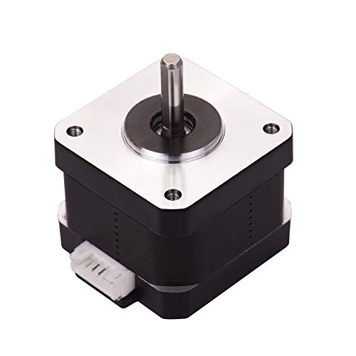 Aibecy Piezas de la Impresora 3D 42-34 Motor Paso a Paso 2 Fases 1.8 Grados Ángulo de Paso 0.4N.M 0.8A Motor Paso a Paso para Creality CR-10 CR-10S Ender 3 Impresora 3D