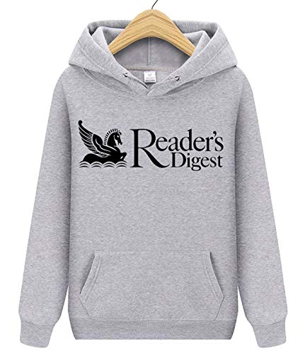 AILIBOTE Reader's Digest - Sudadera unisex con capucha para hombre