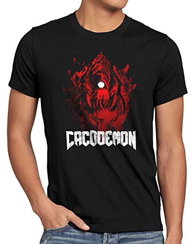 A.N.T. Cacodemonio Camiseta para Hombre T-Shirt Ego Shooter pc Multiplayer Doom Quake, Talla:5XL