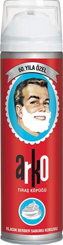 Arko Espuma de afeitar clásica Shaving Foam 60 años edición especial 200 ml pack pack (3 unidades)