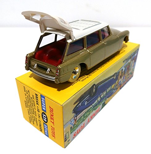 Atlas Citroen ID 19 Break - Gold Color and White Roof Dinky Toys (Ref 539)