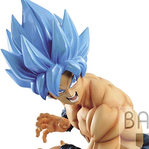 Banpresto. Dragon Ball - Goku Super Saiyan God BLU Tag Fighters Figure