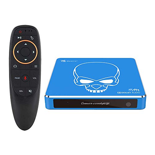 Beelink GT King Pro AMLogic S922X-H Android 9 Pie Powered 4K Ultra HD HTPC Android PC; 4GB RAM, 64GB de almacenamiento, Wi-Fi 6 de doble banda, 1GB/s ETH, SPDIF con G10 Air-Mouse [GT-KING-PRO]