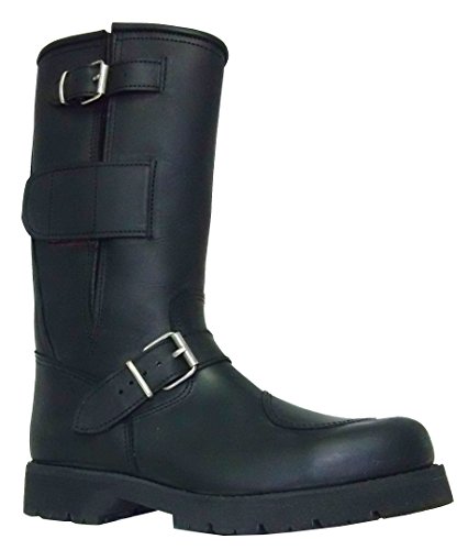 Botosvalverde - 807 - Bota Moto Cambio Box - Color : Negro - Talla : 44