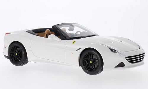 Burago BU16904W Ferrari California T Open 2014 White Signature 1:18 Die Cast Compatible con