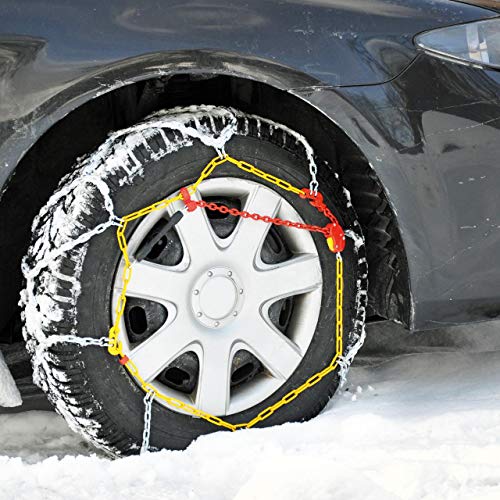 Cartrend 7848300 Set de cadenas de nieve juego de 2 "Safety" tamaño 100