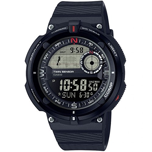 Casio Reloj Digital para Hombre de Cuarzo con Correa en Resina SGW-600H-1BER