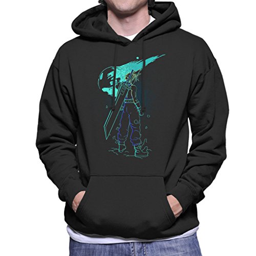 Cloud City 7 Shadow of The Meteor Final Fantasy VII Men's Hooded Sweatshirt