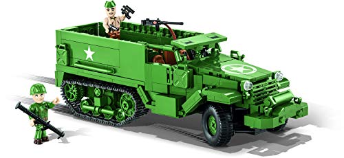 COBI- M3 Half Track Bloques de construcción, Color Verde (COBI-2536)