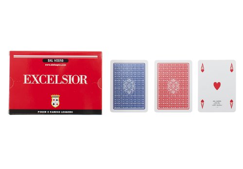 Dal Negro 21008 Ramino Excelsior - Baraja de Cartas Doble