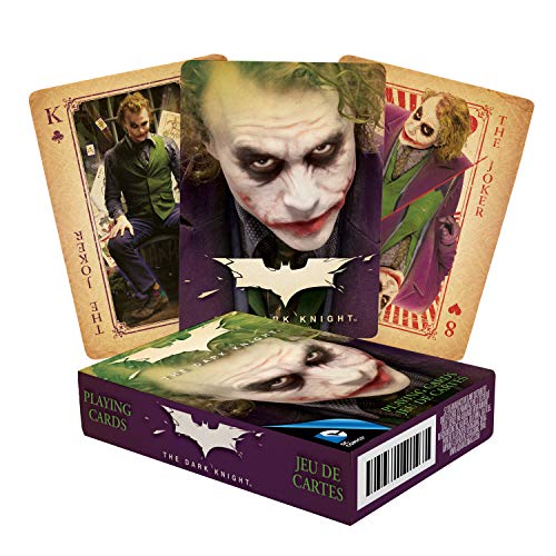 DC Comics The Joker Heath Ledger Playing Cards by Aquarius