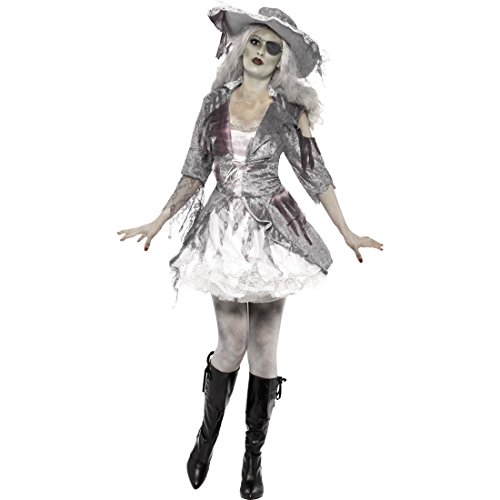 Disfraz de pirata Zombie para disfraz de pirata fantasma pirata para disfraz de pirata para disfraz de fantasma de las arenas y Santo espíritu de disfraces de carnaval de trajes de novia de disfraz de pirata sexy para mujer