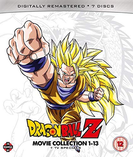 Dragon Ball Z Movie Complete Collection: Movies 1-13 + TV Specials - Blu-ray [Reino Unido] [Blu-ray]