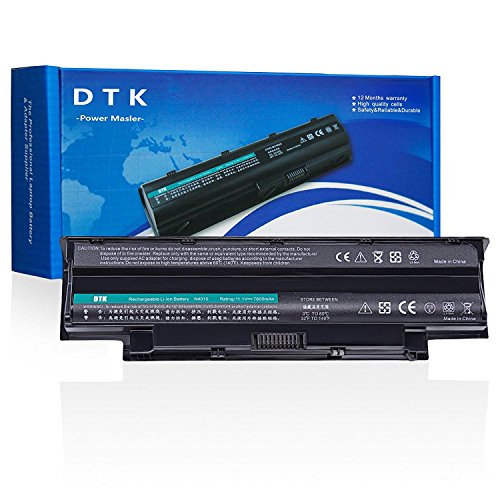 DTK® Nueva Portátil Batería de Repuesto para Dell Inspiron 3420 3520 13r 14r 15r 17r N3010 N3110 N4010 N4050 N4110 N5110 N5010 N5030 N5040 N5050 M5110 M5010 M4110 M501,P/N J1knd 4t7jn [9-cell 6600mah]