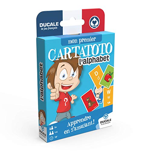 Ducale, el juego francés - Cartatoto - Juego de cartas educativas para aprender las letras del alfabeto 10006522 , color/modelo surtido