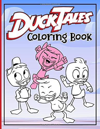 Duck Tales Coloring Book: Exclusive Duck Tales Coloring Books For Adults, Teenagers. (Gifted Adult Colouring Pages Fun)