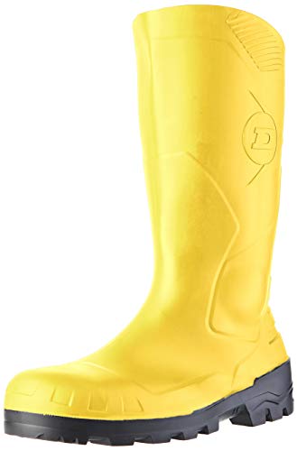 Dunlop Protective Footwear (DUO18) Dunlop Devon, Botas de Seguridad Unisex Adulto, Yellow, 41 EU