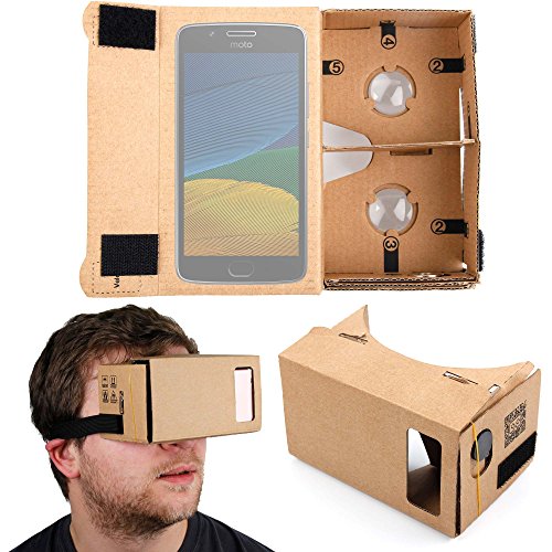 DURAGADGET Gafas de Realidad Virtual VR para Smarphones Smartphone Lenovo/Motorola Moto E3 (3rd gen/2016), Lenovo/Motorola Moto G5 Plus | Vernee Thor 4G