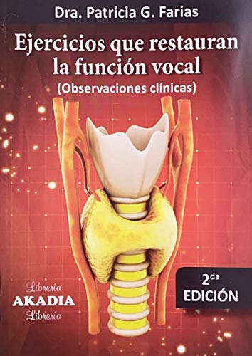 EJERCICIOS QUE RESTAURAN LA FUNCIÓN VOCAL. (OBSERVACIONES CLÍNICAS) 2ª EDICIÓN