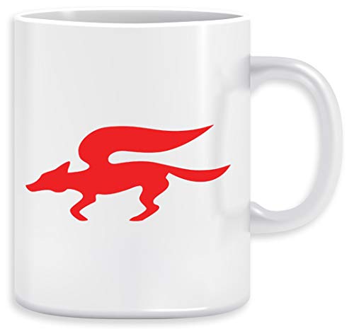 Estrella zorro Equipo retro Logo Taza Ceramic Mug Cup