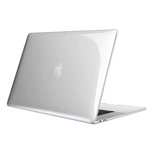 Fintie Funda para MacBook Pro 16" - Súper Delgada Carcasa Protectora de Plástico Duro para MacBook Pro 16 Pulgadas A2141 con Touch Bar y Touch ID 2019, Cristal Transparente