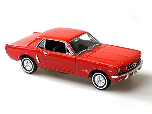 Ford Mustang 1964 - Coche de modelo, color rojo