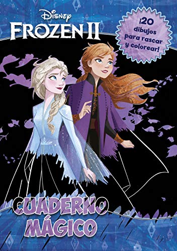 Frozen 2. Cuaderno mágico: 20 dibujos para rascar y colorear (Disney. Frozen)