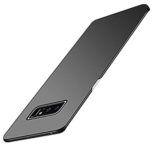 Funda Compatible con Samsung Galaxy Note 8 Carcasa Ultra Slim PC Funda Anti-Rasguño y Resistente Huellas Dactilares Totalmente Protectora Caso para Case Samsung Galaxy Note 8 (Negro)