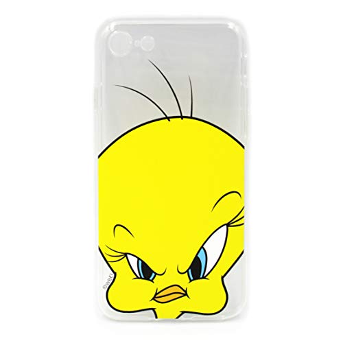 Funda Original y Oficial de Looney Tunes para iPhone 7, iPhone 8, iPhone SE2, Carcasa de plástico de Silicona TPU, Protege contra Golpes y arañazos