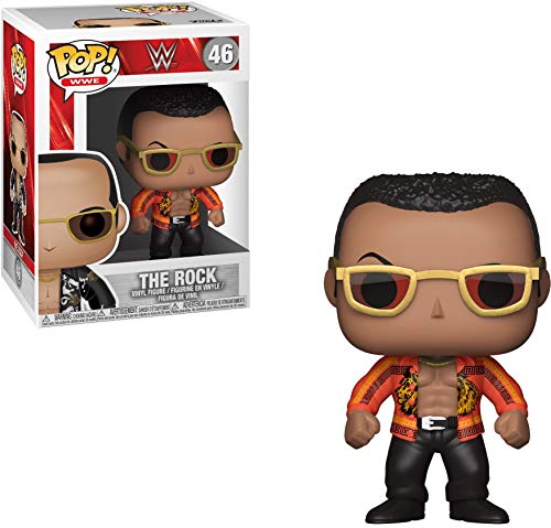 Funko Pop!- WWE The Rock Old School Figura de Vinilo (24824)