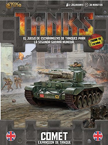 Gale Force 9 Tanks: Comet (Castellano)