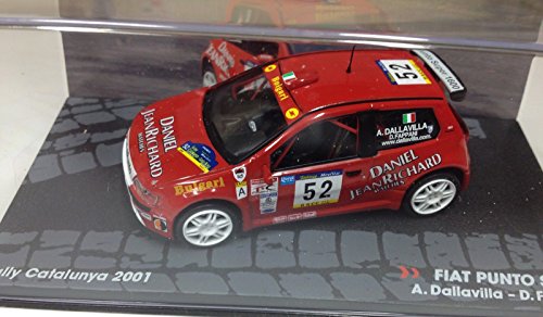 Générique FIAT Punto S1600 - Rally Catalunya 2001 - DALLAVILLA - IXO 1/43