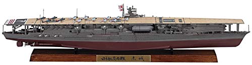 Hasegawa Maqueta de Modelo Portaaviones Akagi IJN, versión Completa, Escala 1:700