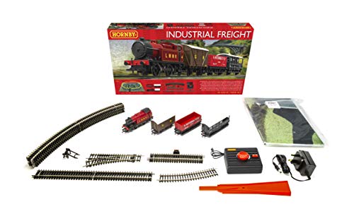 Hornby- Industrial Freight Train Set Tren, Multicolor (R1228)