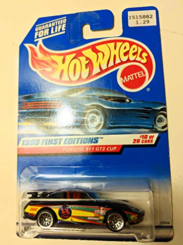 Hot Wheels 1999 First Editions -#10 Porsche 911 GT3 Cup Purple #912 Mint by Hot Wheels