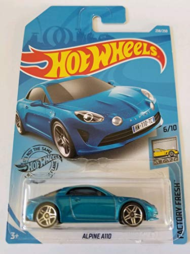 Hot Wheels 2019 Factory Fresh Alpine A110, 238/250 Blue