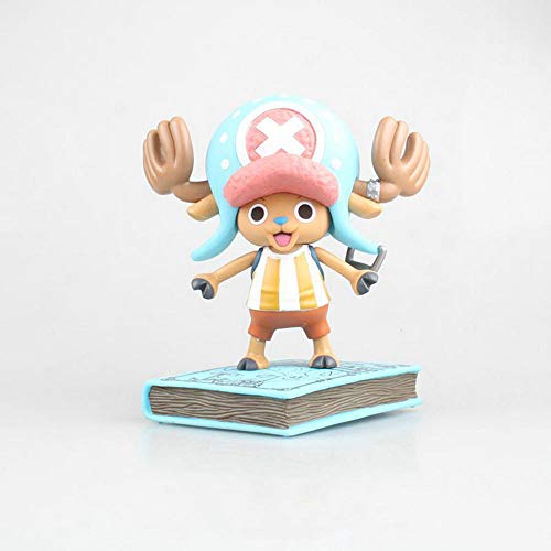 HYKCSS One Piece Anime Doll Tony Tony Chopper Mermaid Island Mapa náutico Versión Estatua Muñeca Escultura Juguete Decoración Modelo Figura Figura 16.5cm Altura