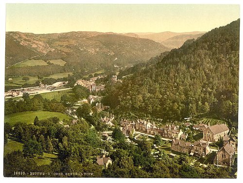 Infinite Photographs Foto: Vista General, Bettws-y-Coed (es Decir, Betws) Gales