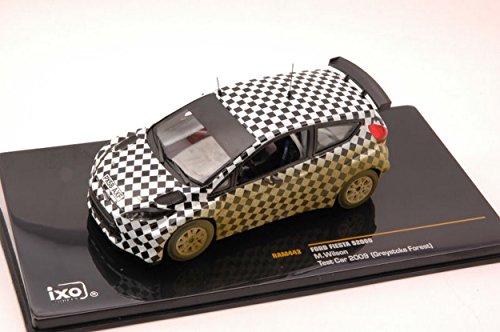 IXO RAM443 Ford Fiesta S2000 Test Car GREYSTOKE Forest 2009 1:43 Die Cast Model Compatible con