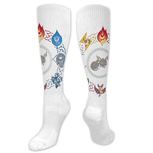 Juego de King Cthulhu Calcetines de compresión unisex Calcetines hasta la rodilla Calcetines largos de tubo