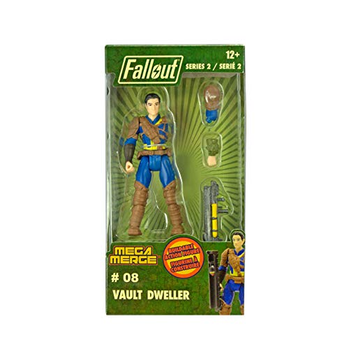 Just Toys Fallout 4-Inch Mega Merge Action Figure Series 2 - Vault Dweller