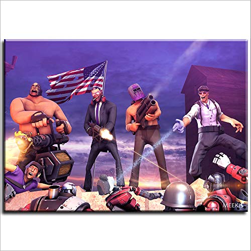 Kit de lienzo de pintura Saints Row Home Pintura Obra de arte Paisaje 40X50 (Sin marco)