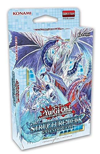 Konami-Caja Yu-Gi-Oh-Structure Deck: Cadenas de Hielo (8 mazos) (173380)